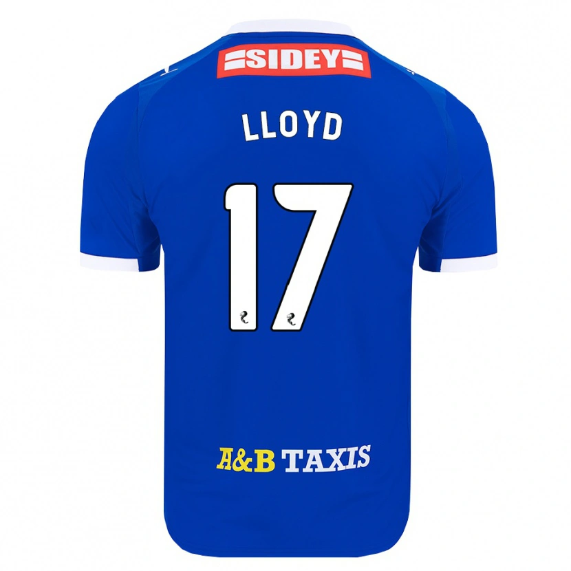 Danxen Mujer Camiseta Louis Lloyd #17 Azul Rojo Amarillo 1ª Equipación 2026/27 La Camisa