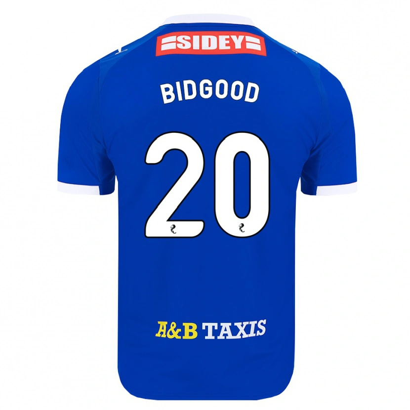 Danxen Mujer Camiseta Aoife Bidgood #20 Azul Rojo Amarillo 1ª Equipación 2026/27 La Camisa
