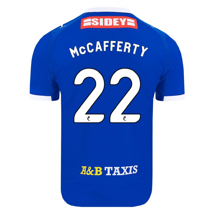 Danxen Mujer Camiseta Eirinn Mccafferty #22 Azul Rojo Amarillo 1ª Equipación 2026/27 La Camisa