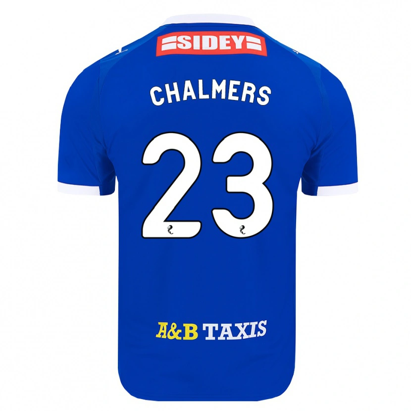Danxen Mujer Camiseta Logan Chalmers #23 Azul Rojo Amarillo 1ª Equipación 2026/27 La Camisa