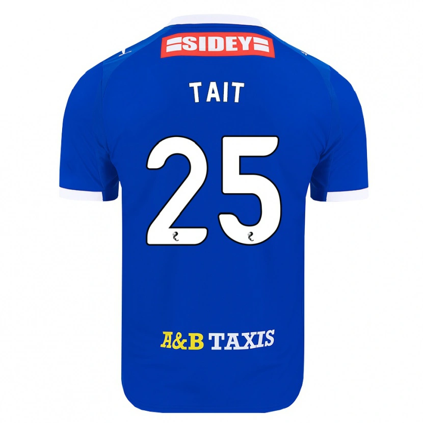 Danxen Mujer Camiseta Macaulay Tait #25 Azul Rojo Amarillo 1ª Equipación 2026/27 La Camisa