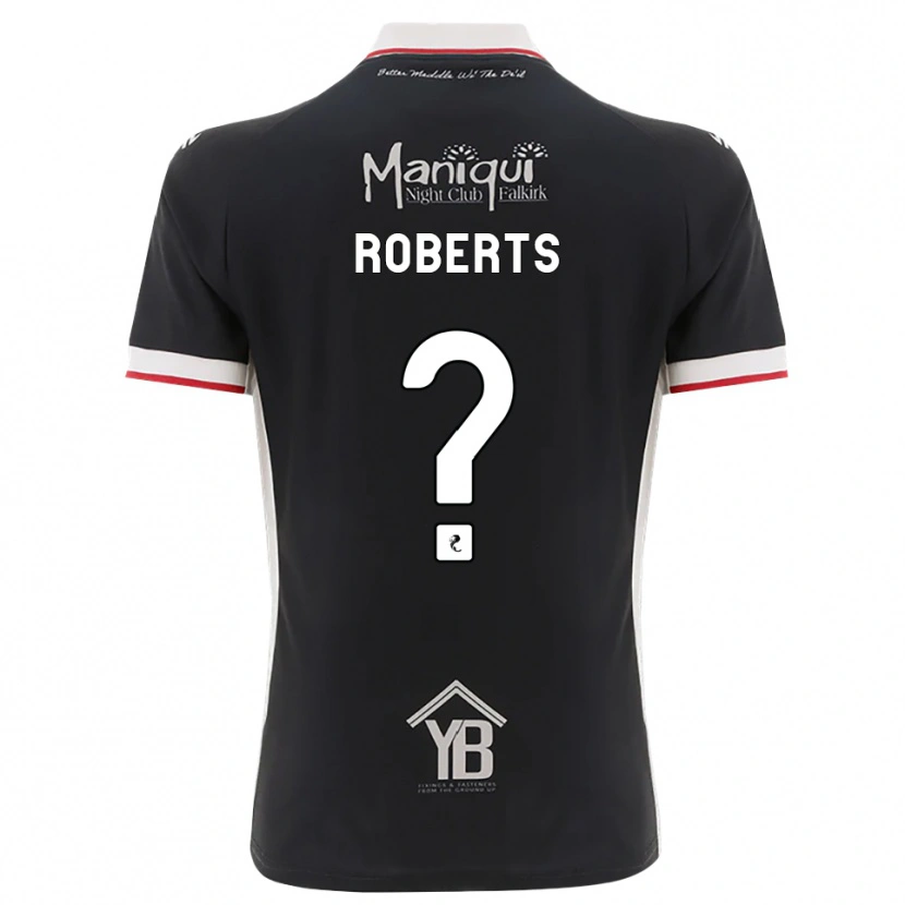 Danxen Mujer Camiseta Ellie Roberts #0 Negro Blanco Rojo 1ª Equipación 2026/27 La Camisa