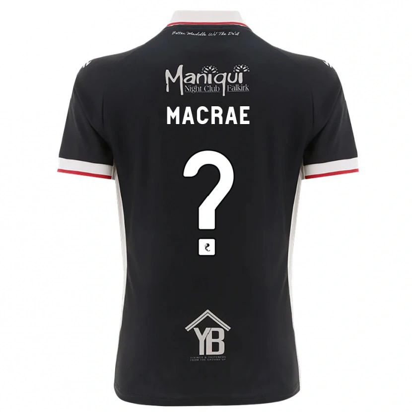 Danxen Mujer Camiseta Jane Macrae #0 Negro Blanco Rojo 1ª Equipación 2026/27 La Camisa