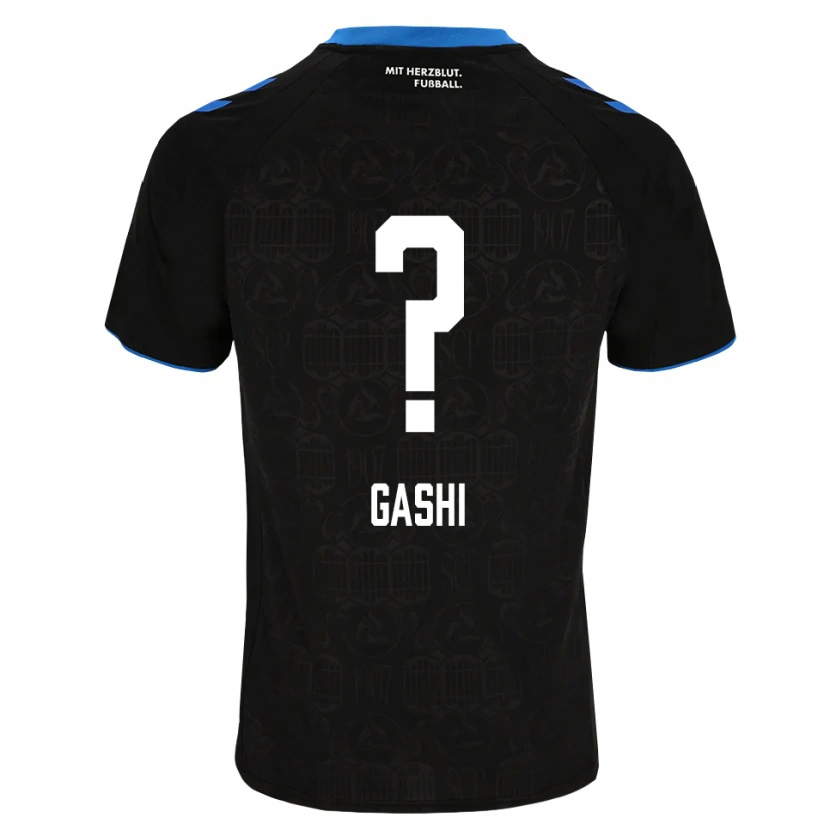 Danxen Mujer Camiseta Luan-Amar Gashi #0 Negro Blanco Rojo 1ª Equipación 2026/27 La Camisa