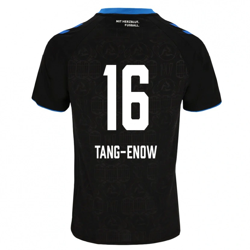 Danxen Mujer Camiseta Jason Tang-Enow #16 Negro Blanco Rojo 1ª Equipación 2026/27 La Camisa