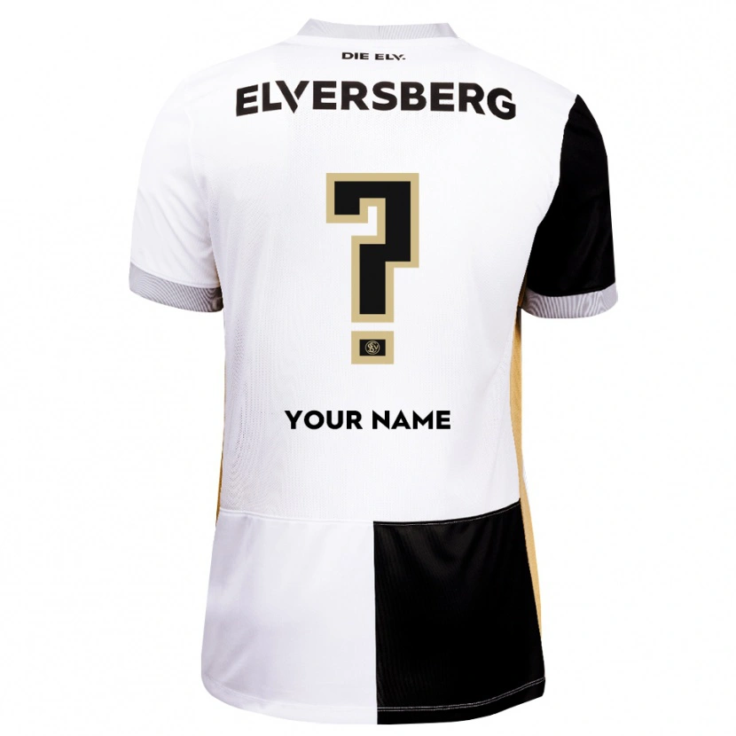 Danxen Mujer Camiseta Su Nombre #0 Negro Blanco Marrón 1ª Equipación 2026/27 La Camisa