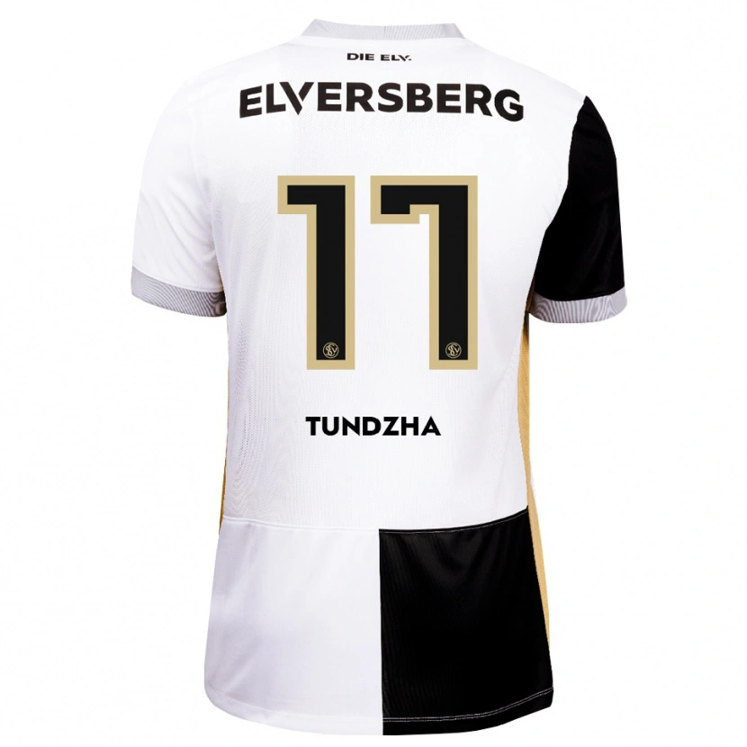 Danxen Mujer Camiseta Berke Tundzha #17 Negro Blanco Marrón 1ª Equipación 2026/27 La Camisa