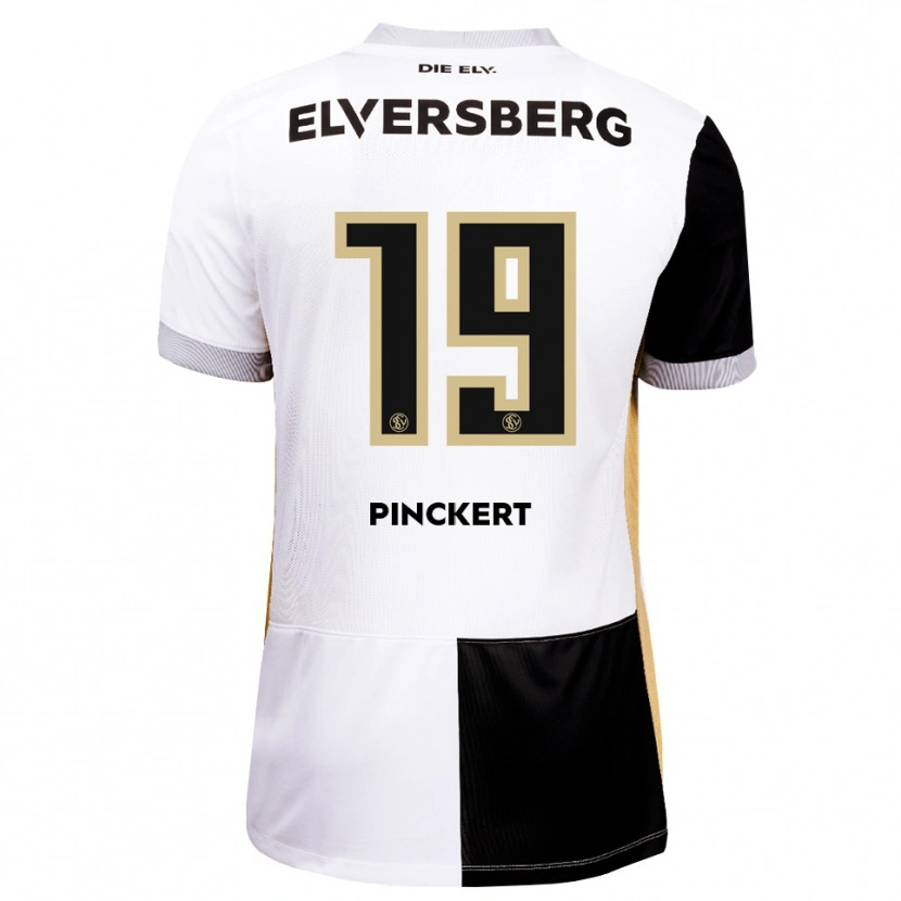 Danxen Mujer Camiseta Lukas Pinckert #19 Negro Blanco Marrón 1ª Equipación 2026/27 La Camisa