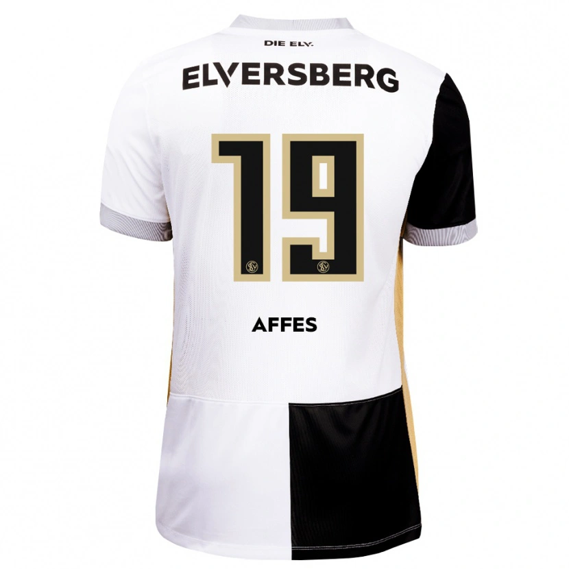 Danxen Mujer Camiseta Samy Affes #19 Negro Blanco Marrón 1ª Equipación 2026/27 La Camisa
