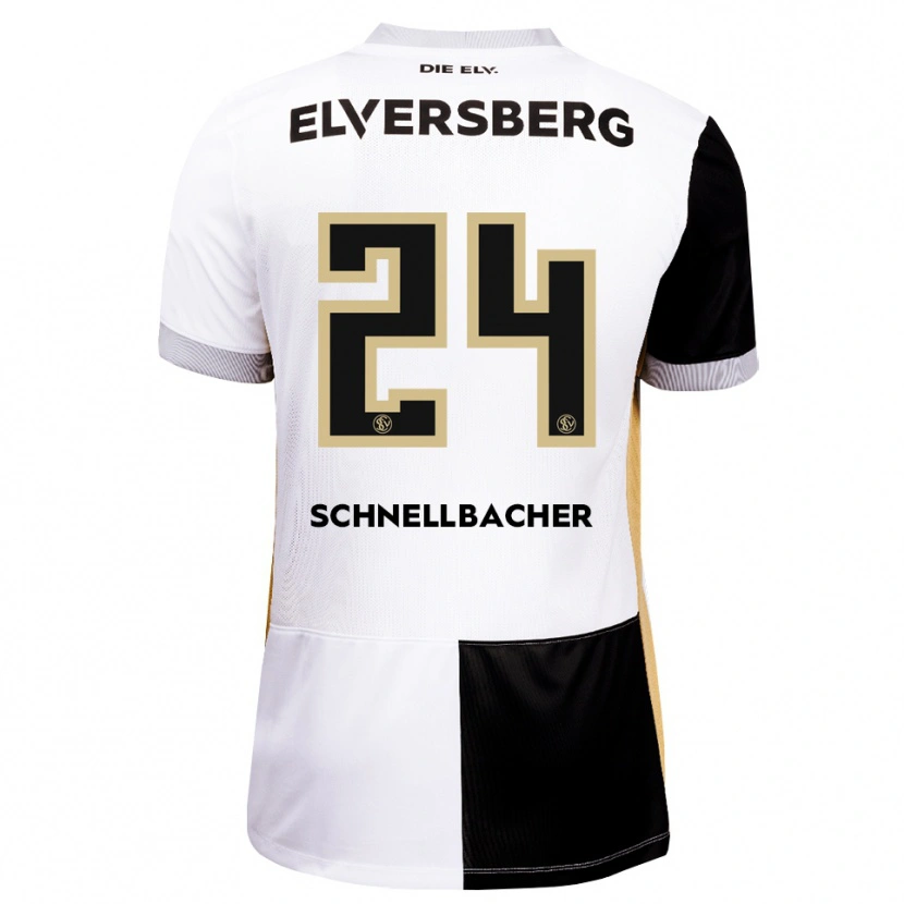 Danxen Mujer Camiseta Luca Schnellbacher #24 Negro Blanco Marrón 1ª Equipación 2026/27 La Camisa