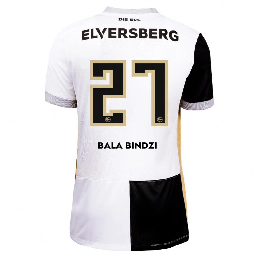 Danxen Mujer Camiseta Corneille Bala Bindzi #27 Negro Blanco Marrón 1ª Equipación 2026/27 La Camisa