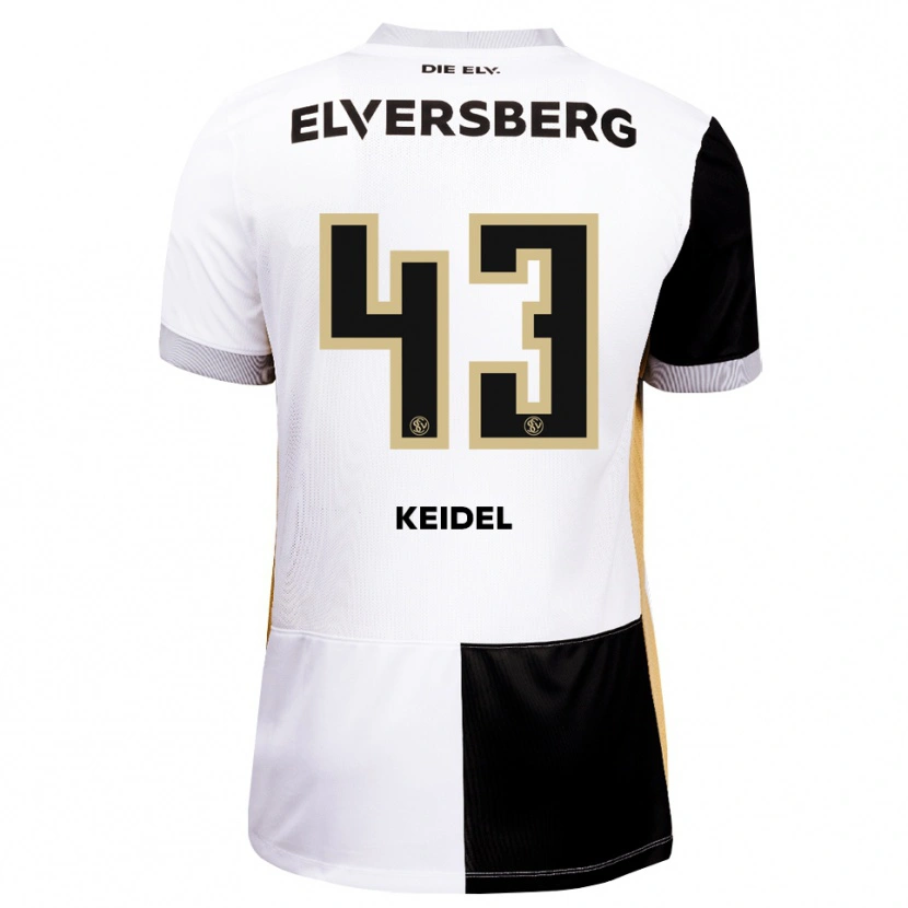 Danxen Mujer Camiseta Felix Keidel #43 Negro Blanco Marrón 1ª Equipación 2026/27 La Camisa