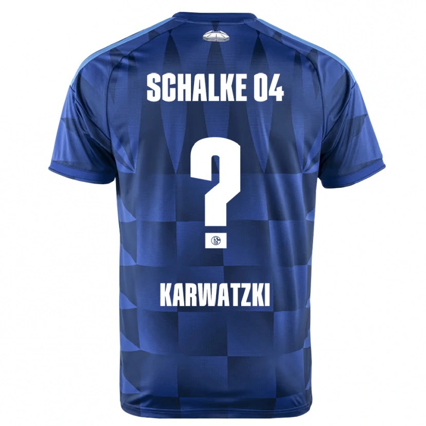 Danxen Mujer Camiseta Lucy Karwatzki #0 Azul Oscuro Amarillo Blanco 1ª Equipación 2026/27 La Camisa