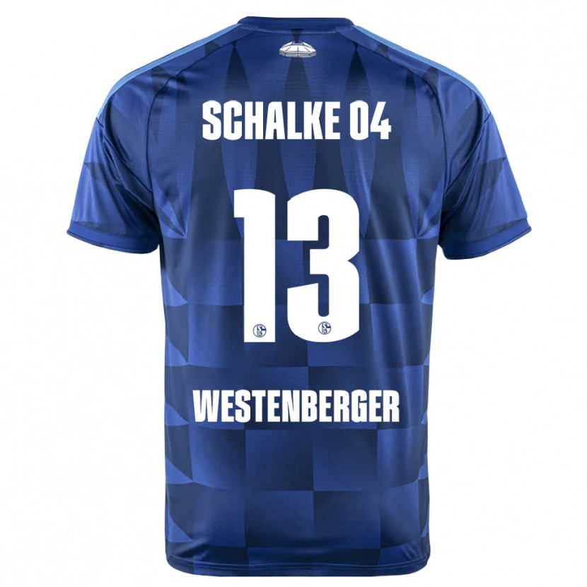 Danxen Mujer Camiseta Noel Westenberger #13 Azul Oscuro Amarillo Blanco 1ª Equipación 2026/27 La Camisa