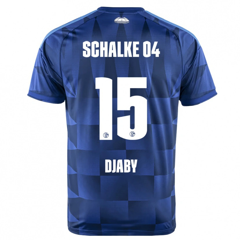 Danxen Mujer Camiseta Bissara Djaby #15 Azul Oscuro Amarillo Blanco 1ª Equipación 2026/27 La Camisa