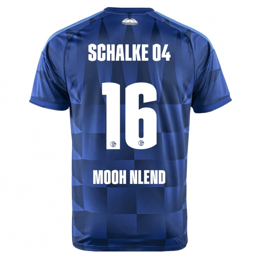 Danxen Mujer Camiseta Jofranck Mooh Nlend #16 Azul Oscuro Amarillo Blanco 1ª Equipación 2026/27 La Camisa