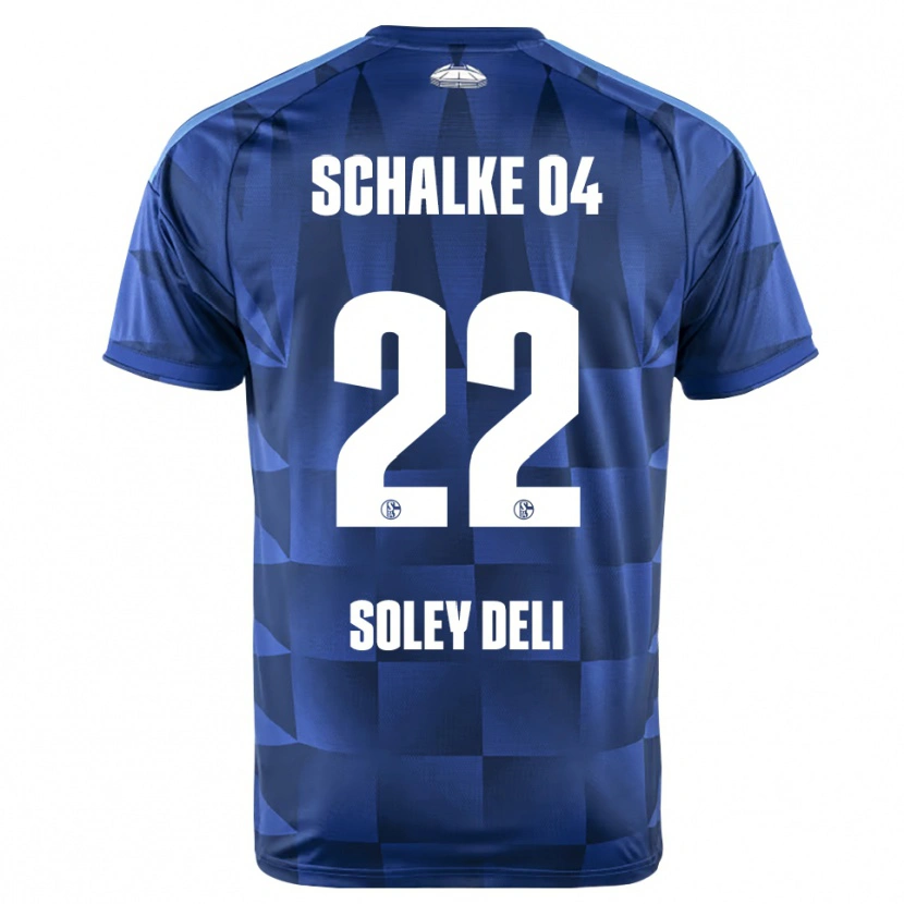 Danxen Mujer Camiseta Dilara Soley Deli #22 Azul Oscuro Amarillo Blanco 1ª Equipación 2026/27 La Camisa