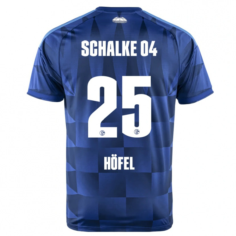 Danxen Mujer Camiseta Luca Höfel #25 Azul Oscuro Amarillo Blanco 1ª Equipación 2026/27 La Camisa