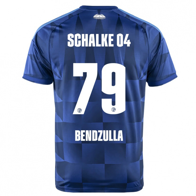 Danxen Mujer Camiseta Leonie Bendzulla #79 Azul Oscuro Amarillo Blanco 1ª Equipación 2026/27 La Camisa