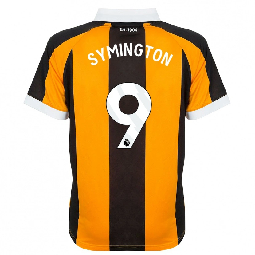 Danxen Mujer Camiseta Jo Symington #9 Naranja Negro Blanco 1ª Equipación 2026/27 La Camisa