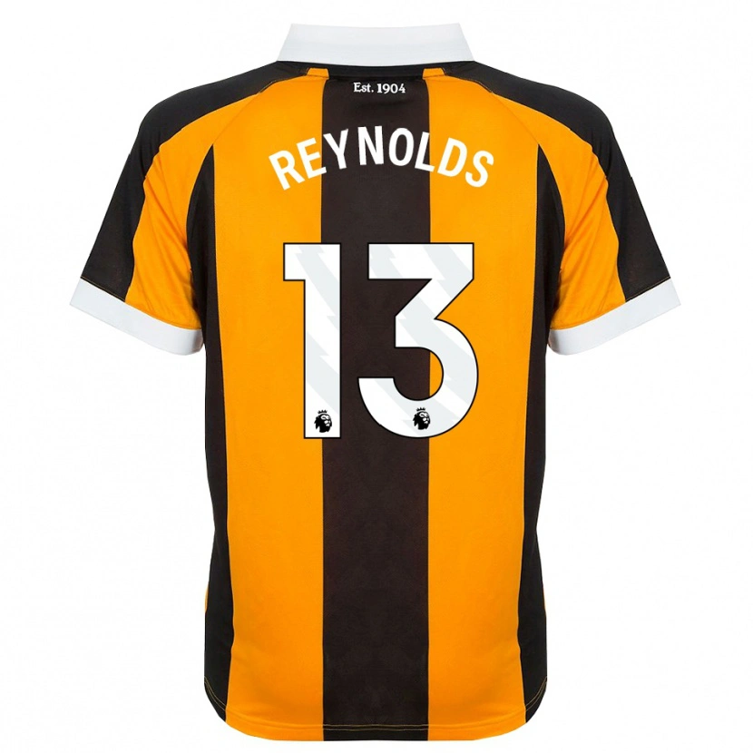 Danxen Mujer Camiseta Kerr Reynolds #13 Naranja Negro Blanco 1ª Equipación 2026/27 La Camisa