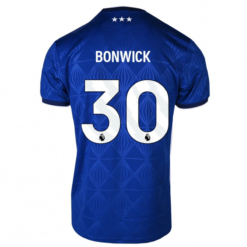 Danxen Mujer Camiseta Kaci-Jai Bonwick #30 Azul Medio Blanco Rojo 1ª Equipación 2026/27 La Camisa