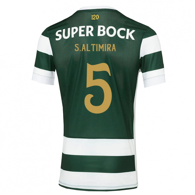 Danxen Mujer Camiseta Sergi Altimira #5 Grisardodarkslategray Blanco 1ª Equipación 2026/27 La Camisa