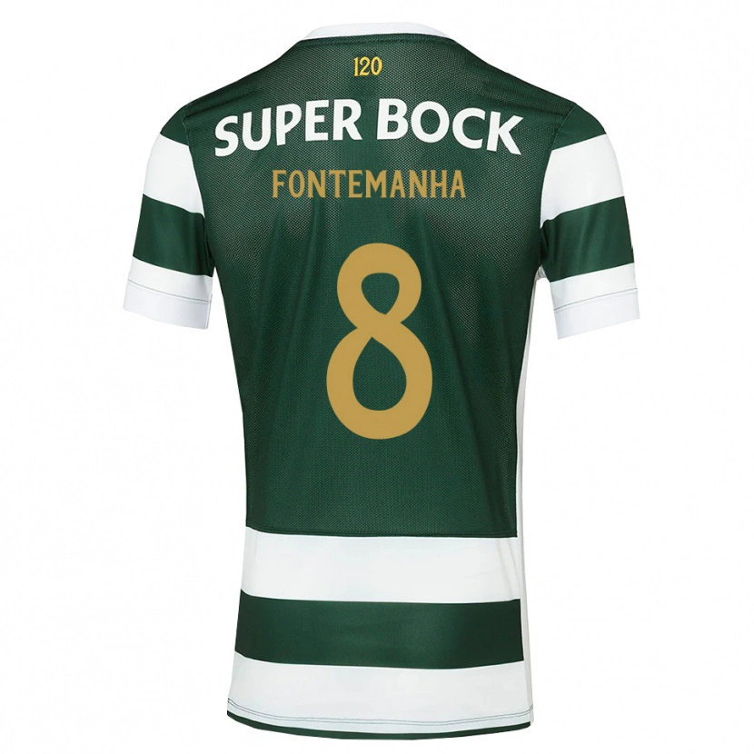 Danxen Mujer Camiseta Rita Fontemanha #8 Grisardodarkslategray Blanco 1ª Equipación 2026/27 La Camisa