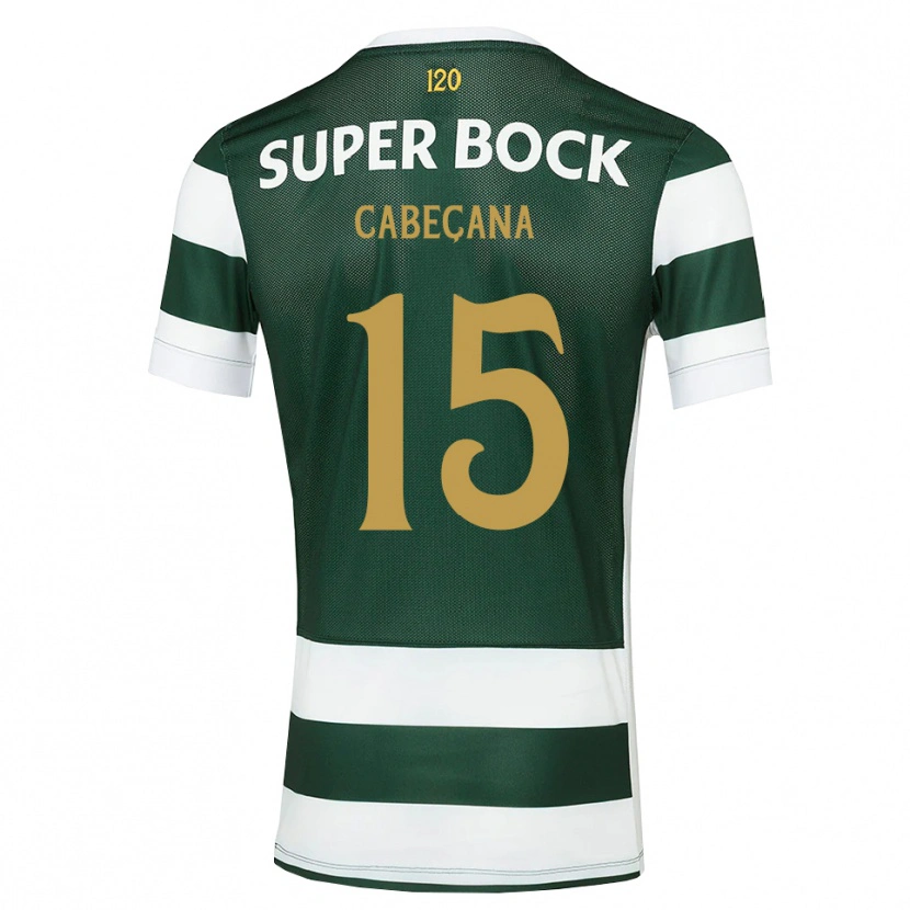 Danxen Mujer Camiseta Francisco Cabeçana #15 Grisardodarkslategray Blanco 1ª Equipación 2026/27 La Camisa