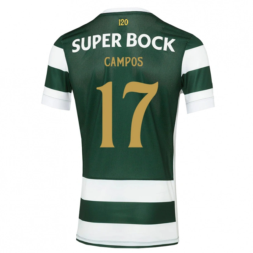 Danxen Mujer Camiseta Tiago Campos #17 Grisardodarkslategray Blanco 1ª Equipación 2026/27 La Camisa