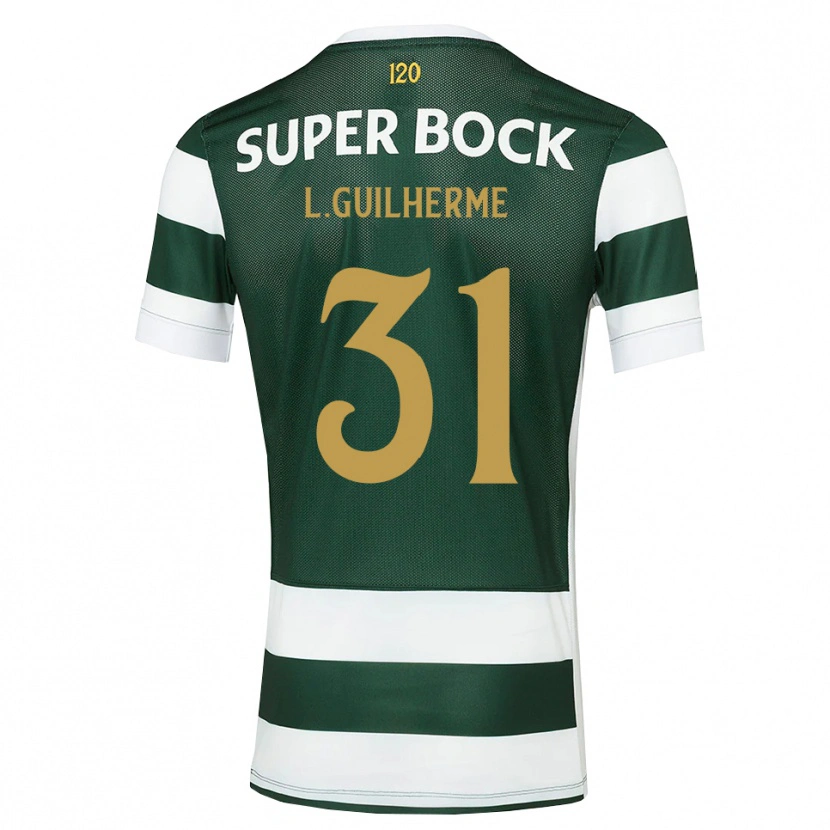 Danxen Mujer Camiseta Luís Guilherme #31 Grisardodarkslategray Blanco 1ª Equipación 2026/27 La Camisa