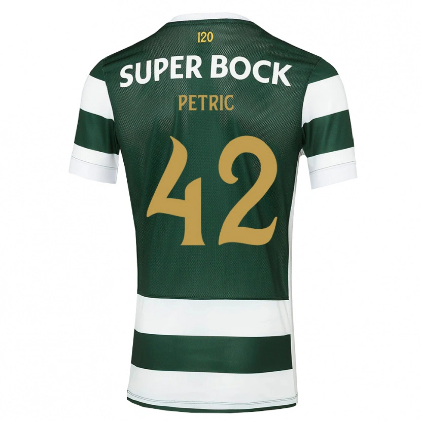 Danxen Mujer Camiseta Luka Petric #42 Grisardodarkslategray Blanco 1ª Equipación 2026/27 La Camisa