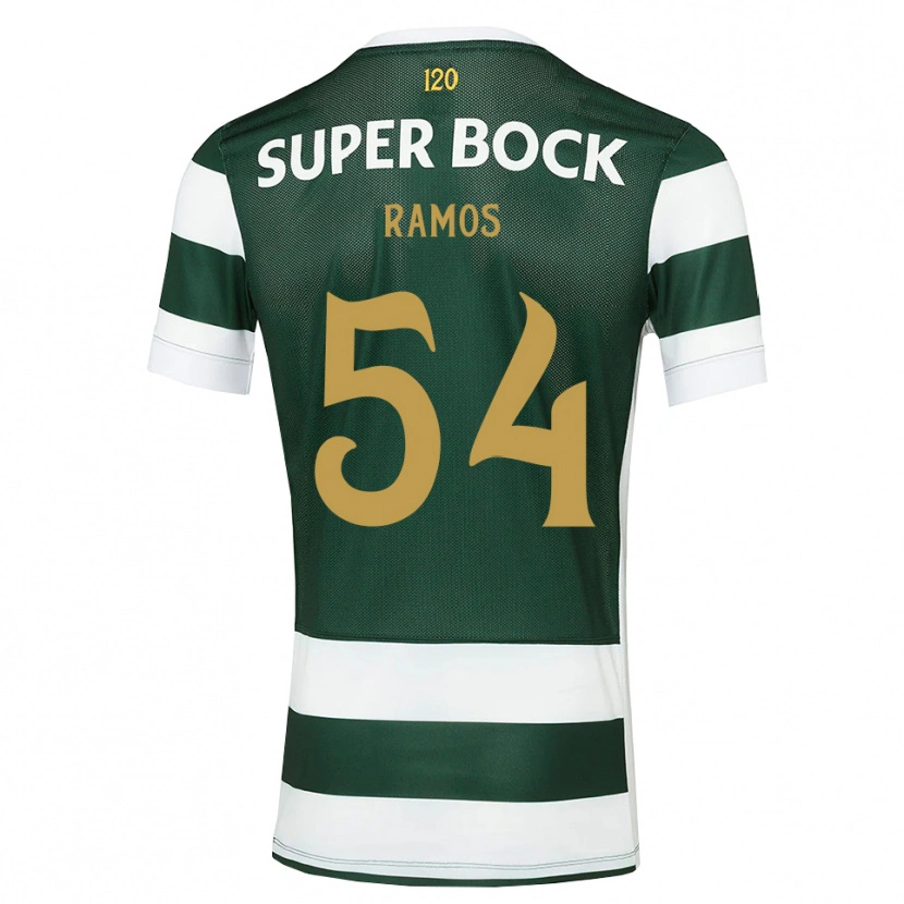 Danxen Mujer Camiseta Bruno Ramos #54 Grisardodarkslategray Blanco 1ª Equipación 2026/27 La Camisa