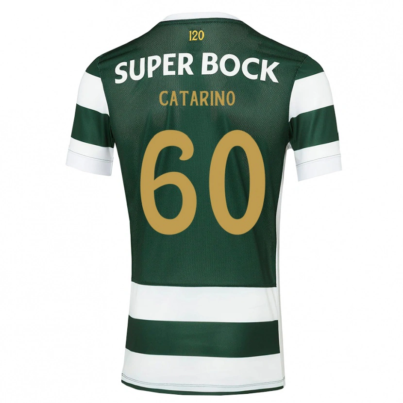 Danxen Mujer Camiseta Catarino César Simões Pascoal #60 Grisardodarkslategray Blanco 1ª Equipación 2026/27 La Camisa