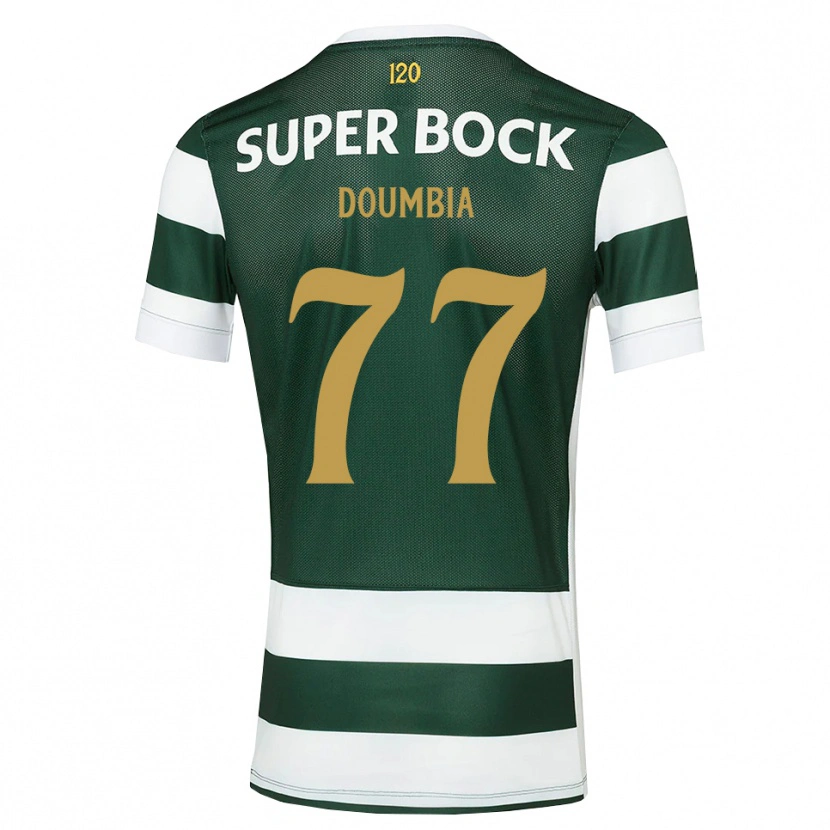 Danxen Mujer Camiseta Issa Doumbia #77 Grisardodarkslategray Blanco 1ª Equipación 2026/27 La Camisa