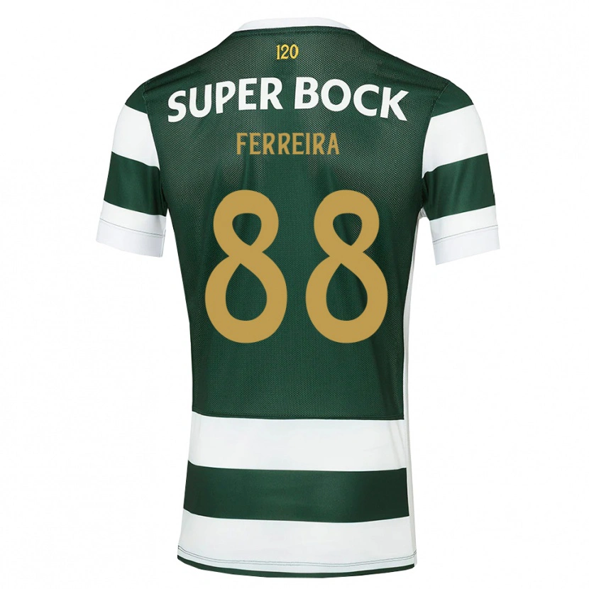 Danxen Mujer Camiseta Tiago Ferreira #88 Grisardodarkslategray Blanco 1ª Equipación 2026/27 La Camisa