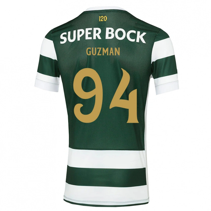 Danxen Mujer Camiseta Víctor Guzmán #94 Grisardodarkslategray Blanco 1ª Equipación 2026/27 La Camisa