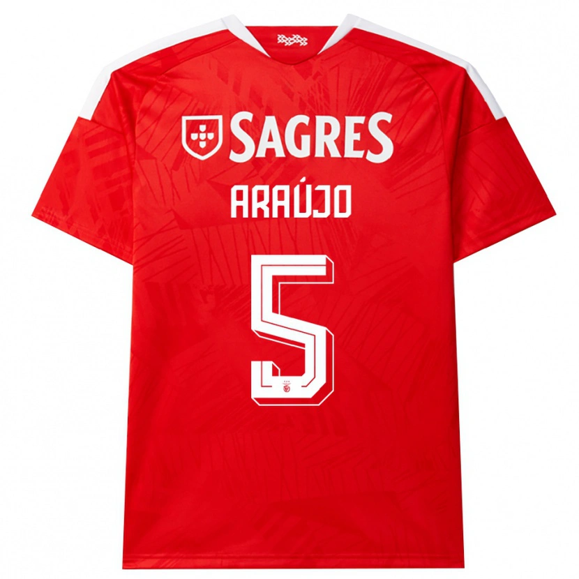 Danxen Mujer Camiseta Ismail Araújo #5 Rojo Blanco Amarillo 1ª Equipación 2026/27 La Camisa