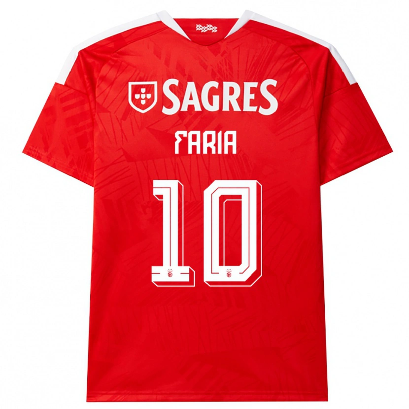 Danxen Mujer Camiseta Andreia Faria #10 Rojo Blanco Amarillo 1ª Equipación 2026/27 La Camisa
