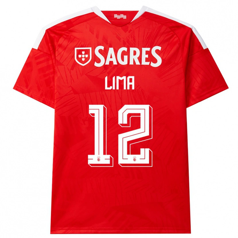 Danxen Mujer Camiseta Thaís Lima #12 Rojo Blanco Amarillo 1ª Equipación 2026/27 La Camisa