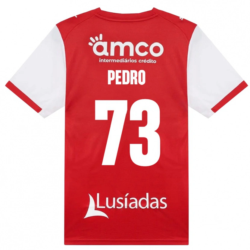 Danxen Mujer Camiseta Zé Pedro #73 Rojo Blanco Negro 1ª Equipación 2026/27 La Camisa