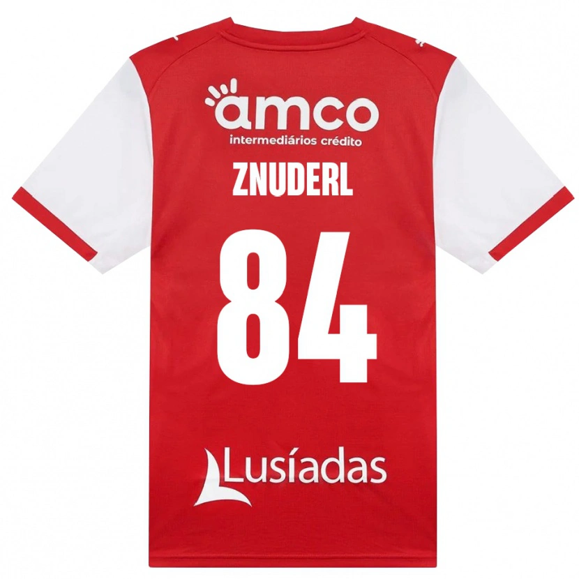 Danxen Mujer Camiseta Tai Znuderl #84 Rojo Blanco Negro 1ª Equipación 2026/27 La Camisa