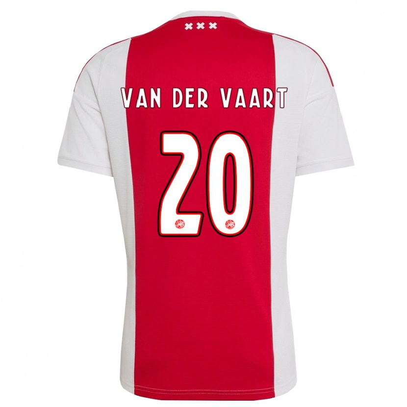 Danxen Mujer Camiseta Damian Van Der Vaart #20 Rojo Blanco Amarillo 1ª Equipación 2026/27 La Camisa