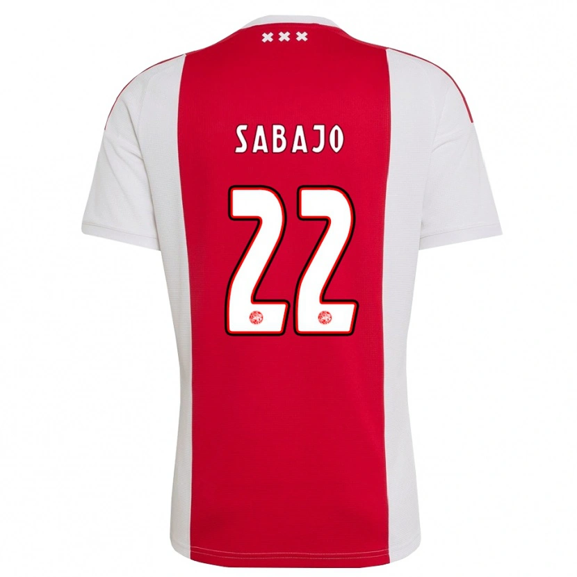 Danxen Mujer Camiseta Quinty Sabajo #22 Rojo Blanco Amarillo 1ª Equipación 2026/27 La Camisa