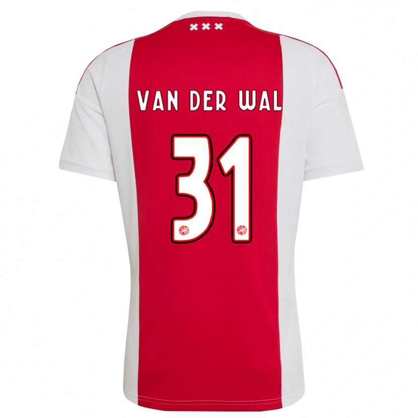 Danxen Mujer Camiseta Dionne Van Der Wal #31 Rojo Blanco Amarillo 1ª Equipación 2026/27 La Camisa