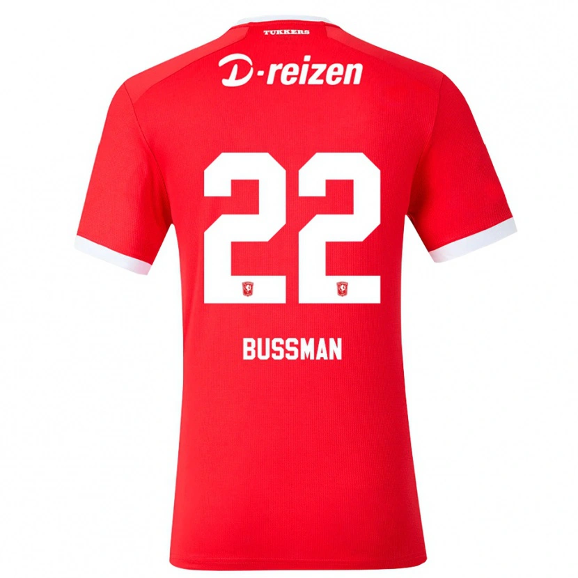 Danxen Mujer Camiseta Fiene Bussman #22 Rojo Blanco 1ª Equipación 2026/27 La Camisa
