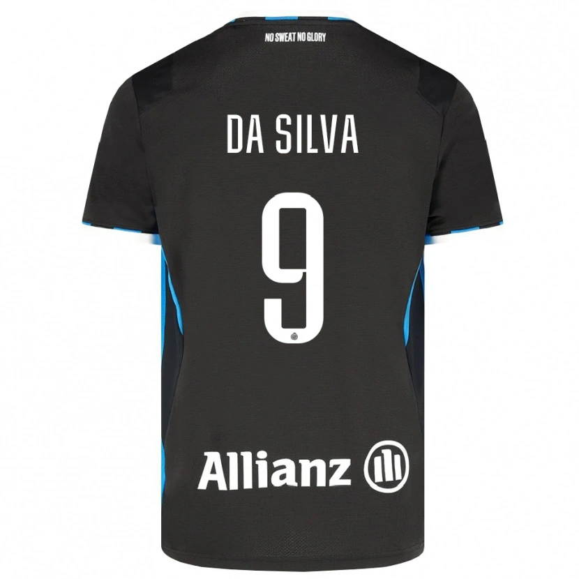 Danxen Mujer Camiseta Jessi Da Silva #9 Negro Rojo Azul 1ª Equipación 2026/27 La Camisa