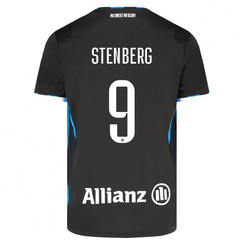 Danxen Mujer Camiseta Hanna Stenberg #9 Negro Rojo Azul 1ª Equipación 2026/27 La Camisa