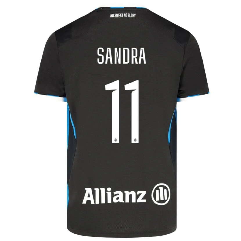 Danxen Mujer Camiseta Cisse Sandra #11 Negro Rojo Azul 1ª Equipación 2026/27 La Camisa