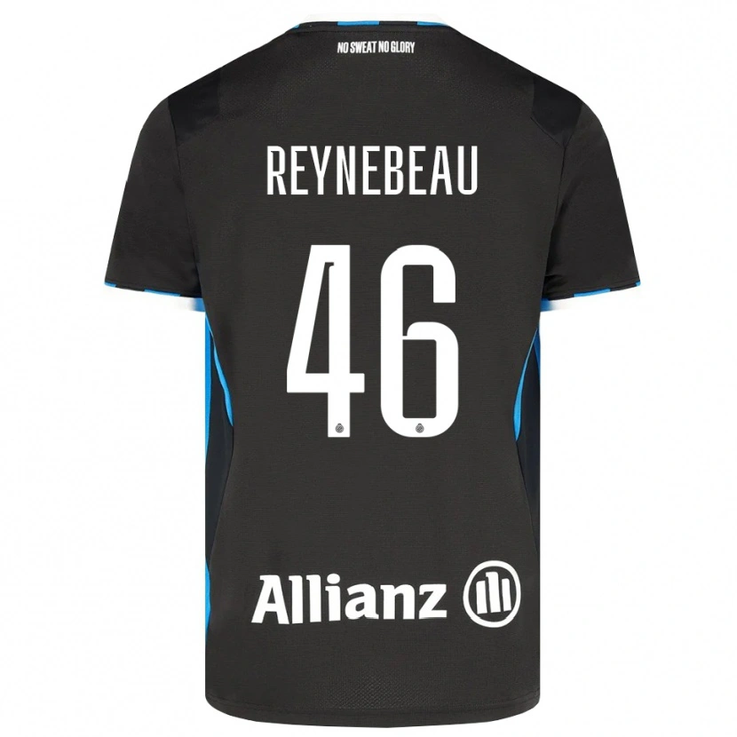 Danxen Mujer Camiseta Clementine Reynebeau #46 Negro Rojo Azul 1ª Equipación 2026/27 La Camisa